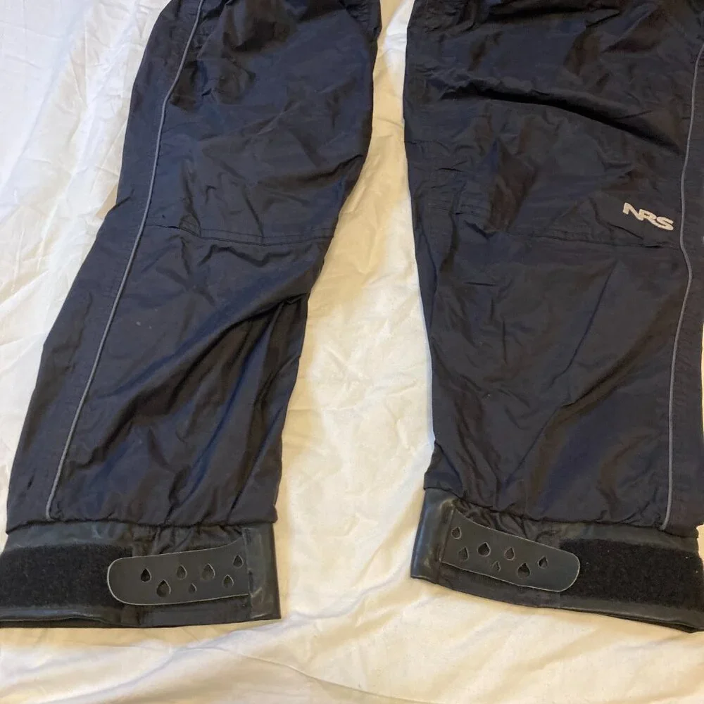 NRS Men's Endurance paddle Pants Water Resistant Hyprotex SZ L , NEEDS STITCHES - Picture 8 of 14